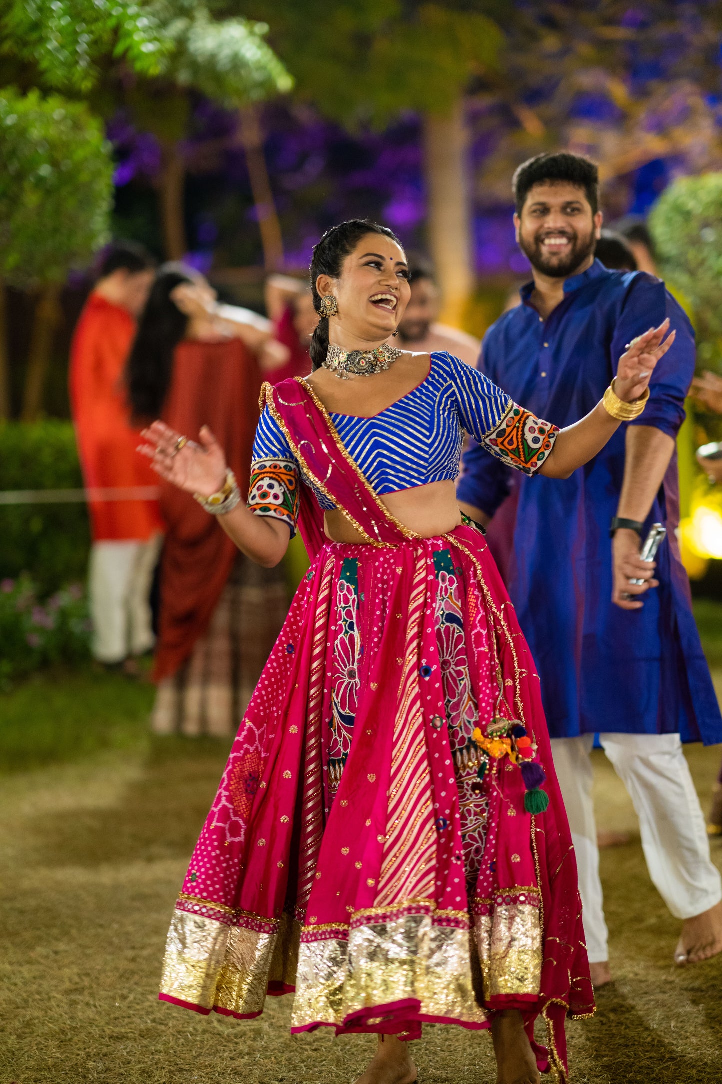 Pink Heavy Lehenga Set