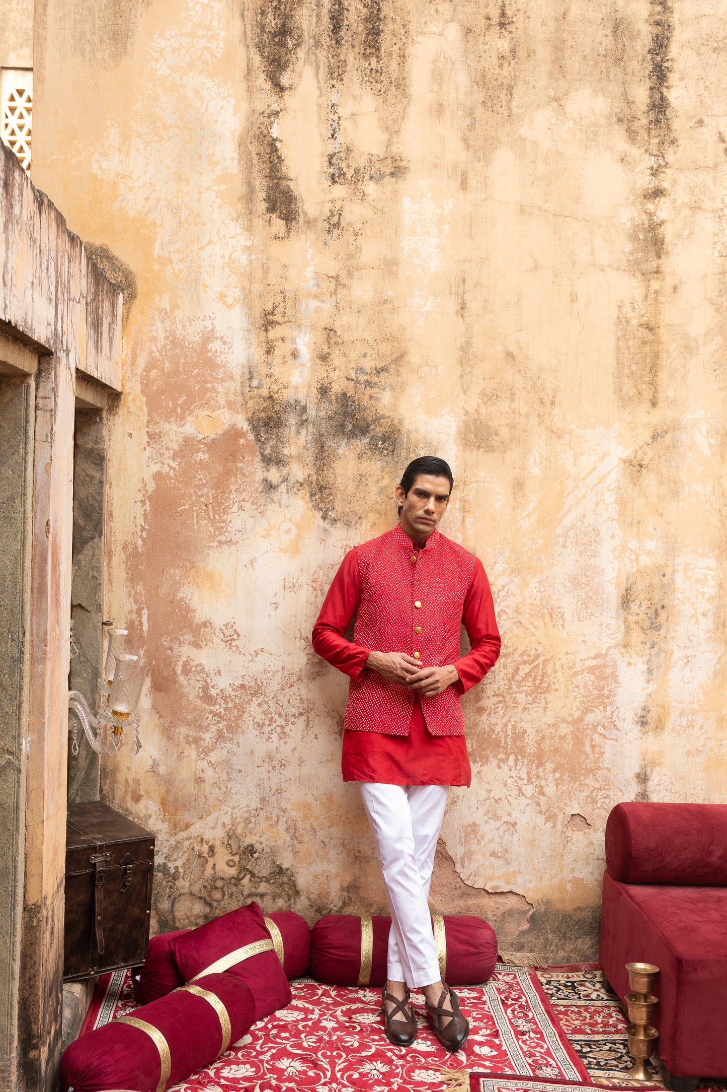 Udayveer Koti Kurta Set