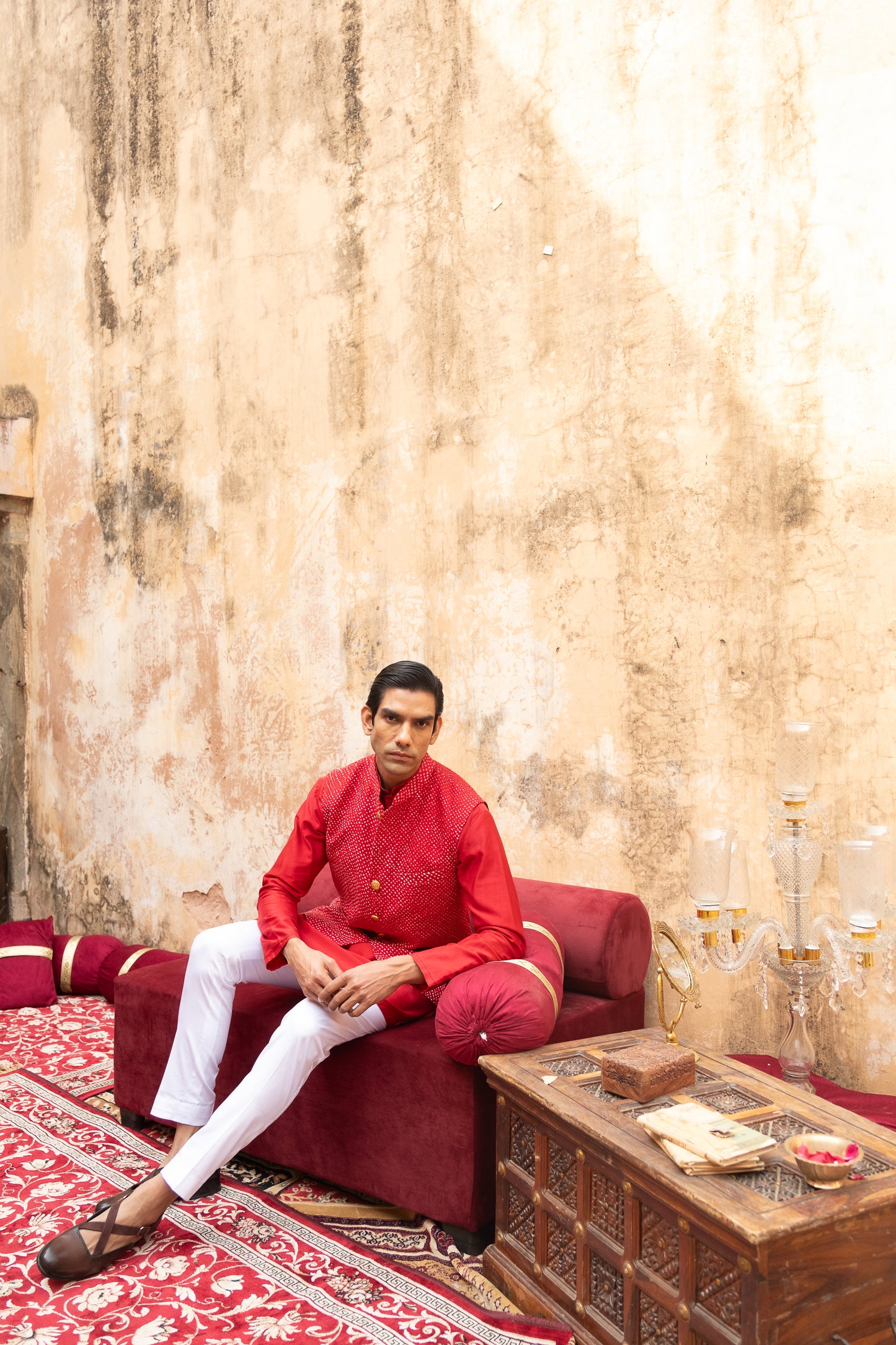 Udayveer Koti Kurta Set