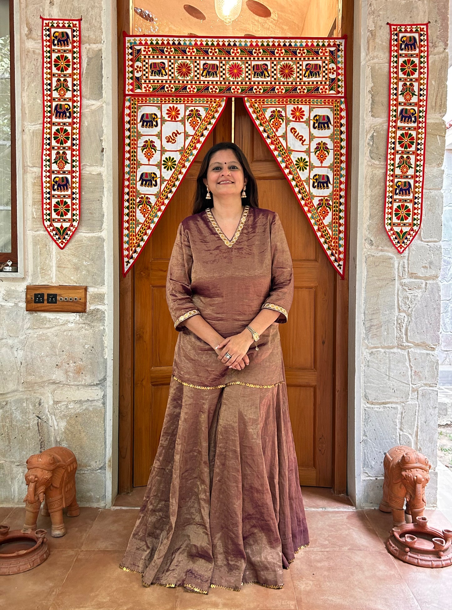 Aarya Sharara Set