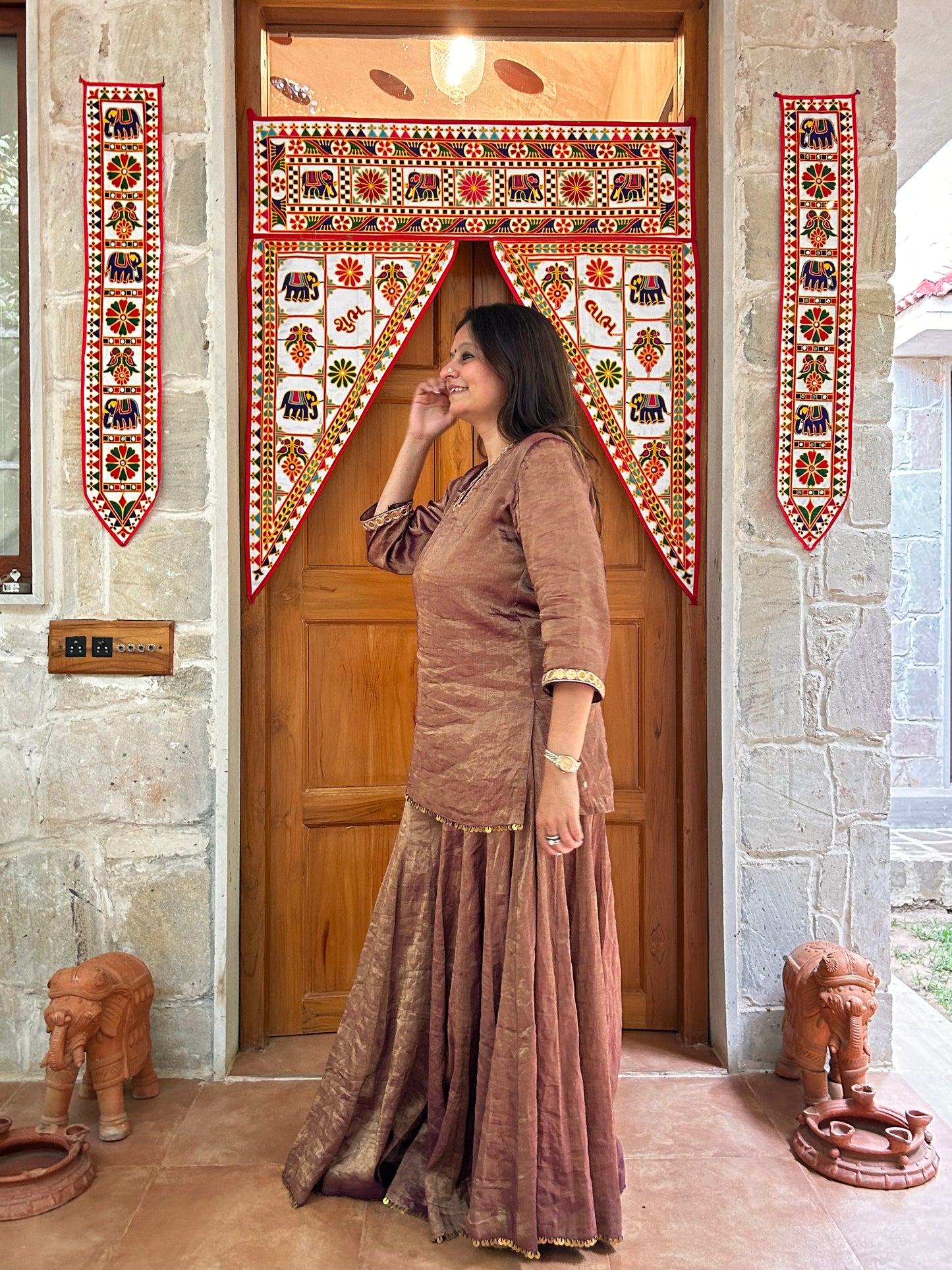 Aarya Sharara Set