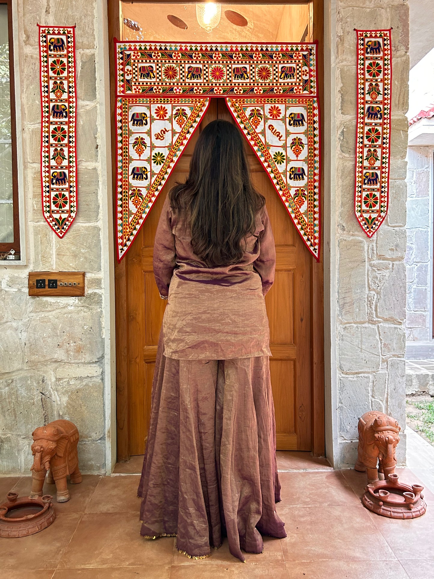 Aarya Sharara Set