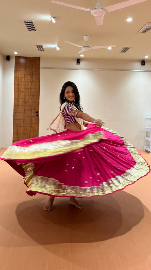 Self-Color Mirror Skirt