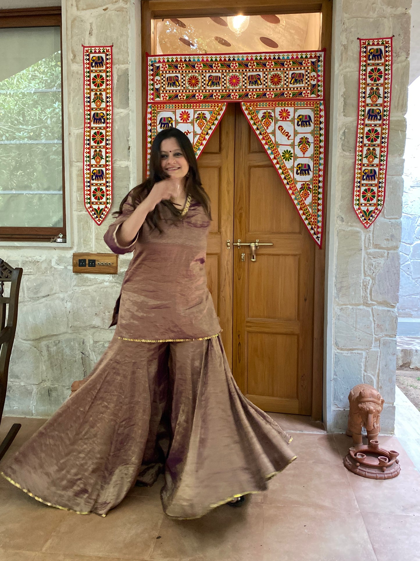 Aarya Sharara Set