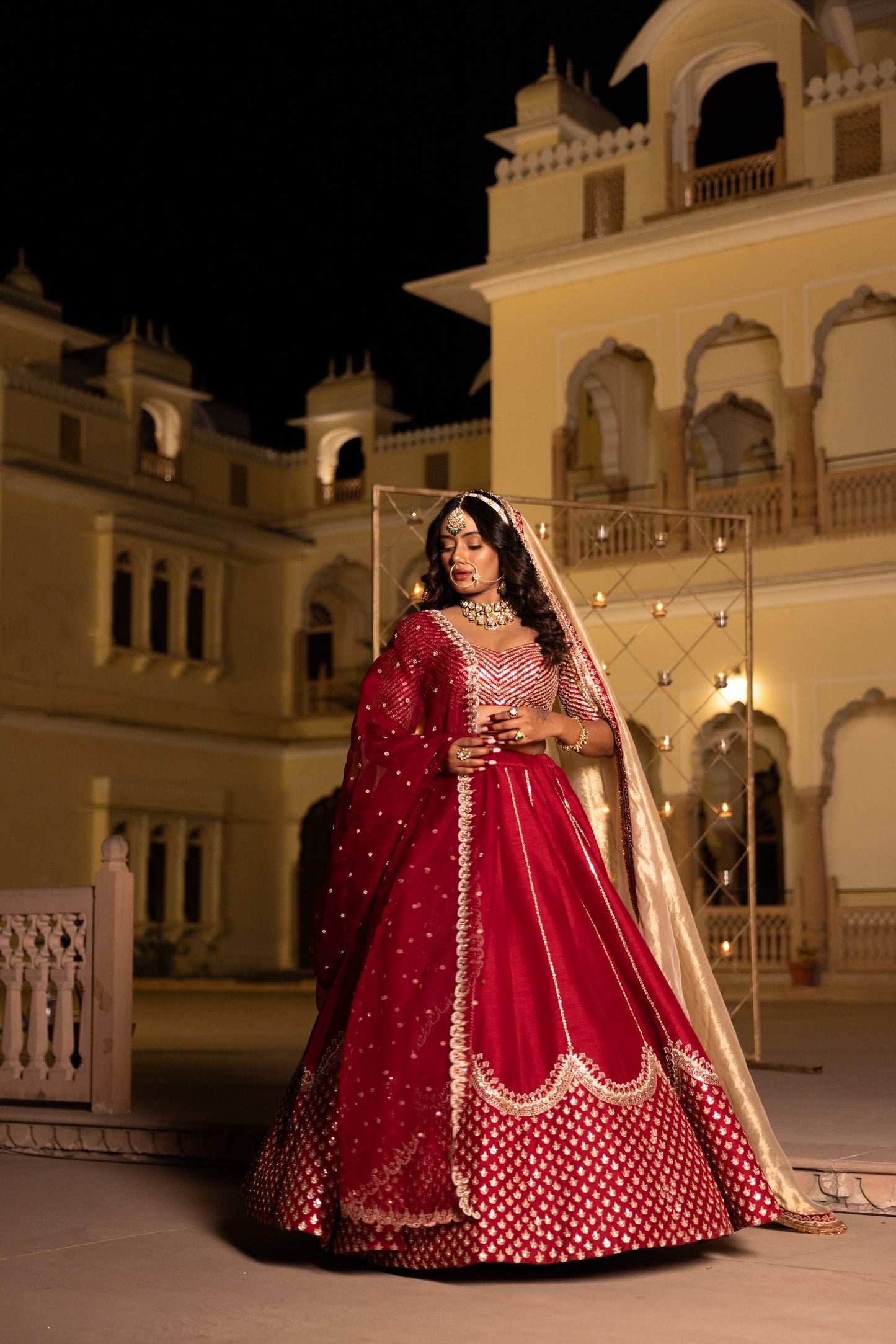 Navratri Chandrawati Lehenga Set