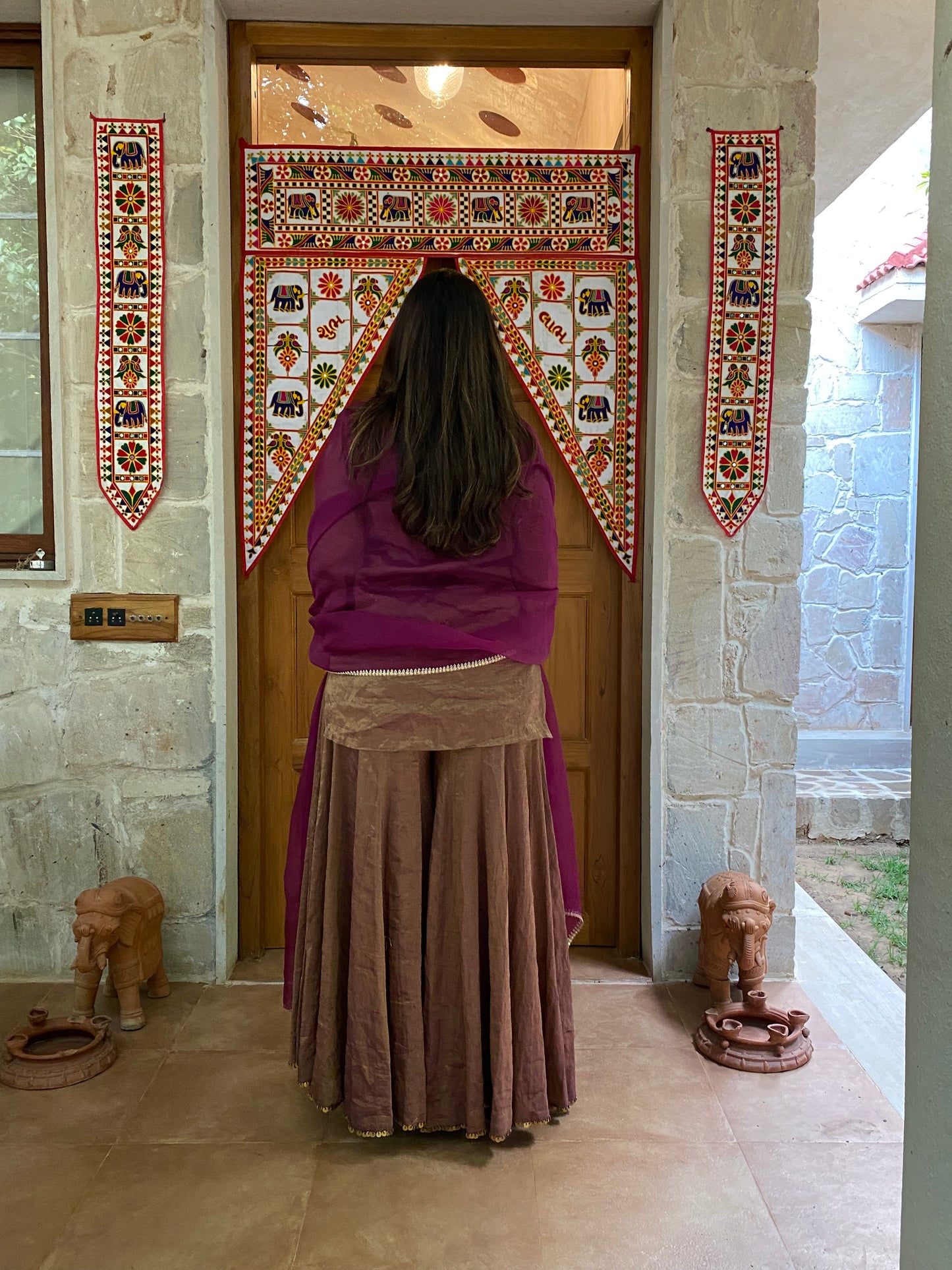 Aarya Sharara Set