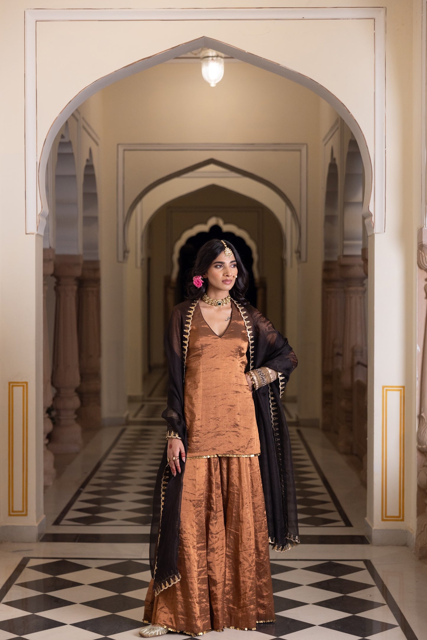 Kaaya Sharara Set