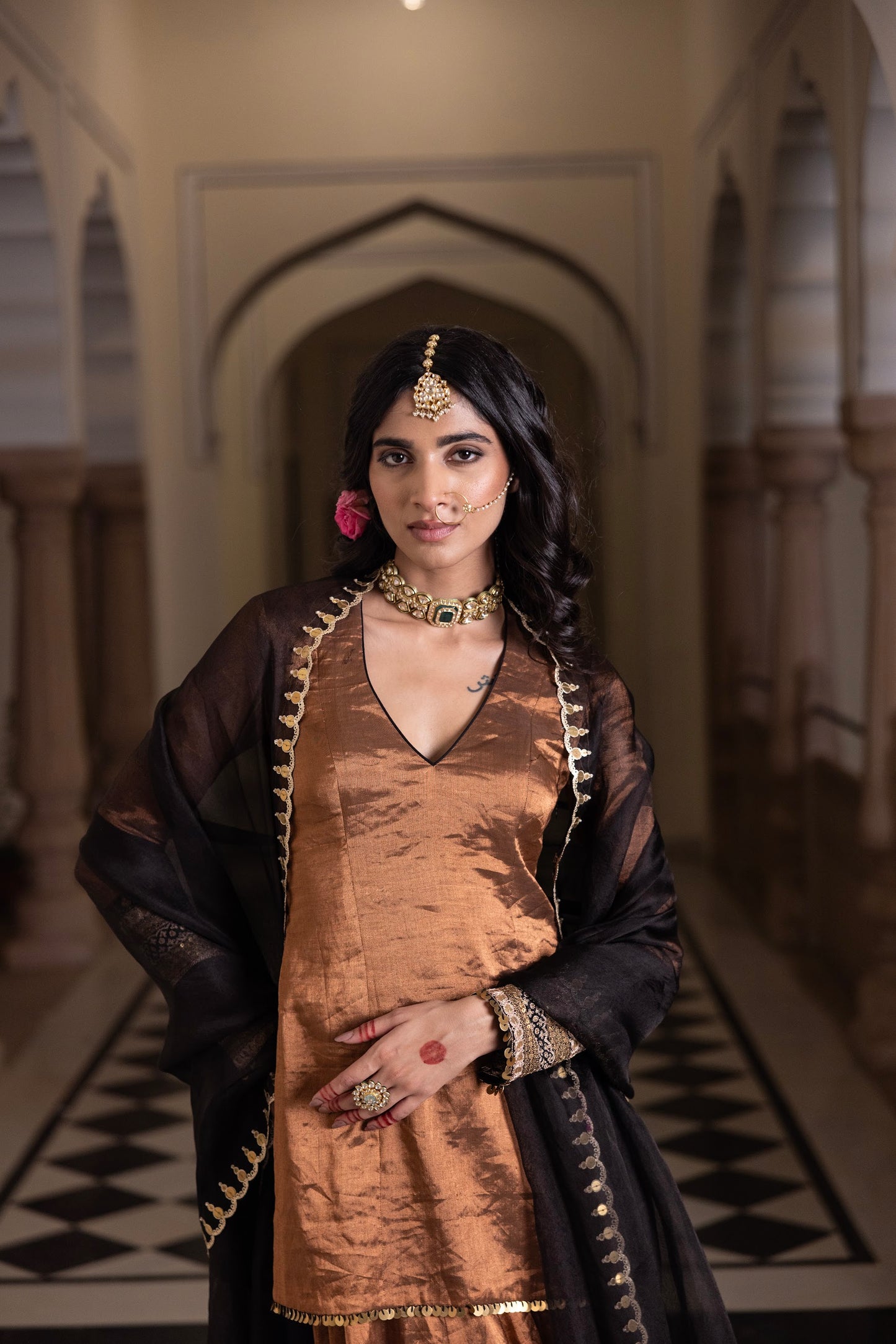 Kaaya Sharara Set