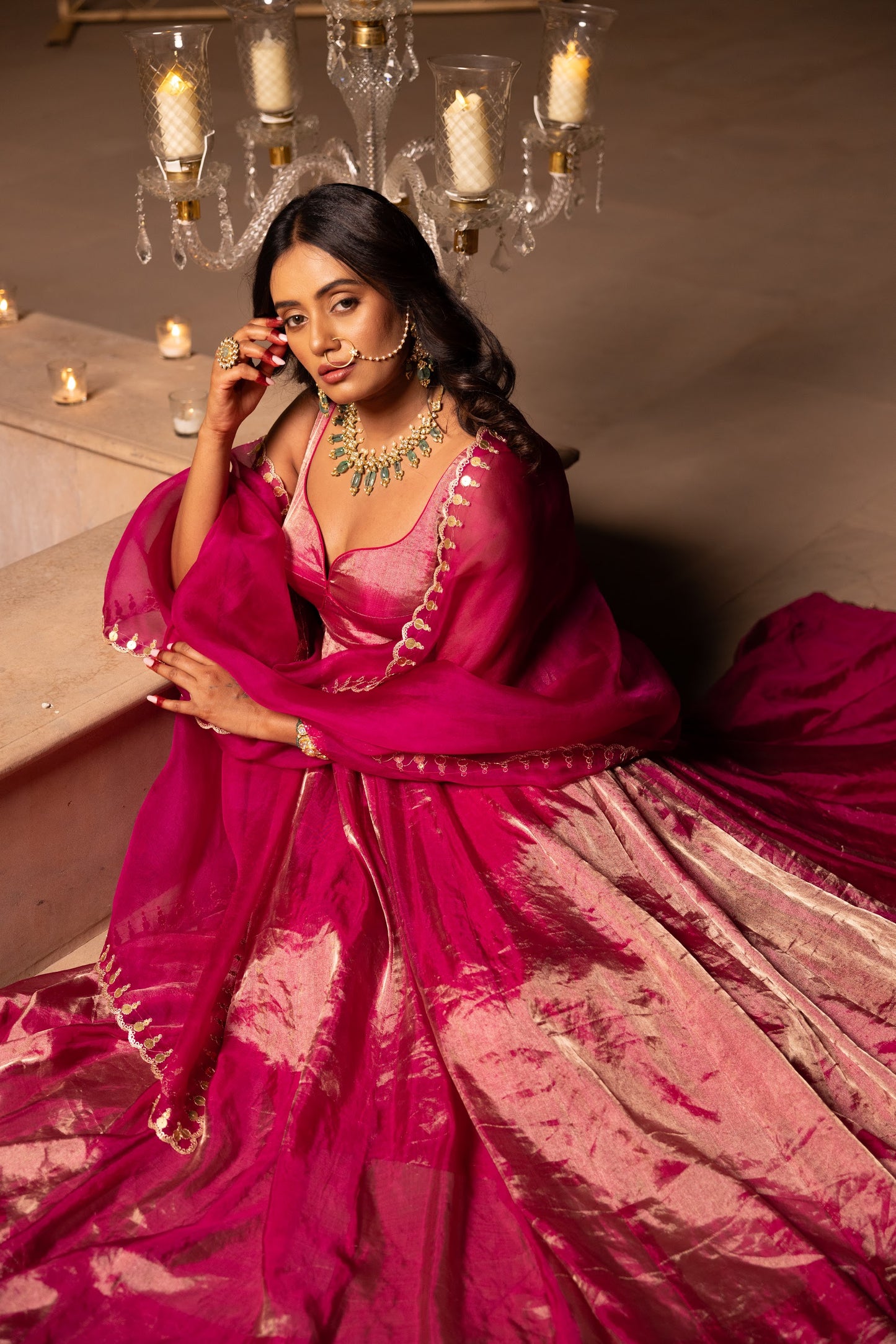 Ruh Anarkali Set