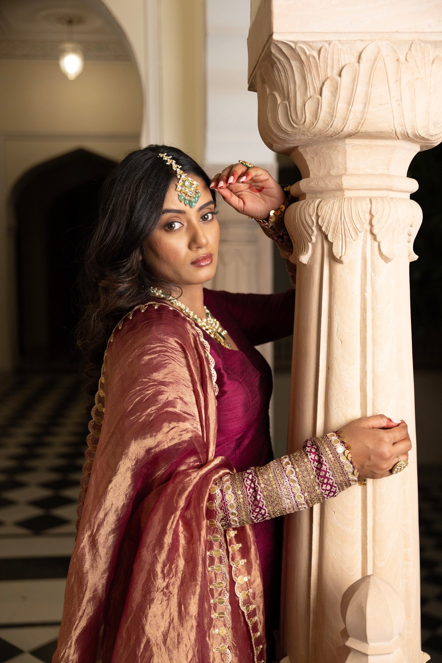 Nurvi Sharara Set