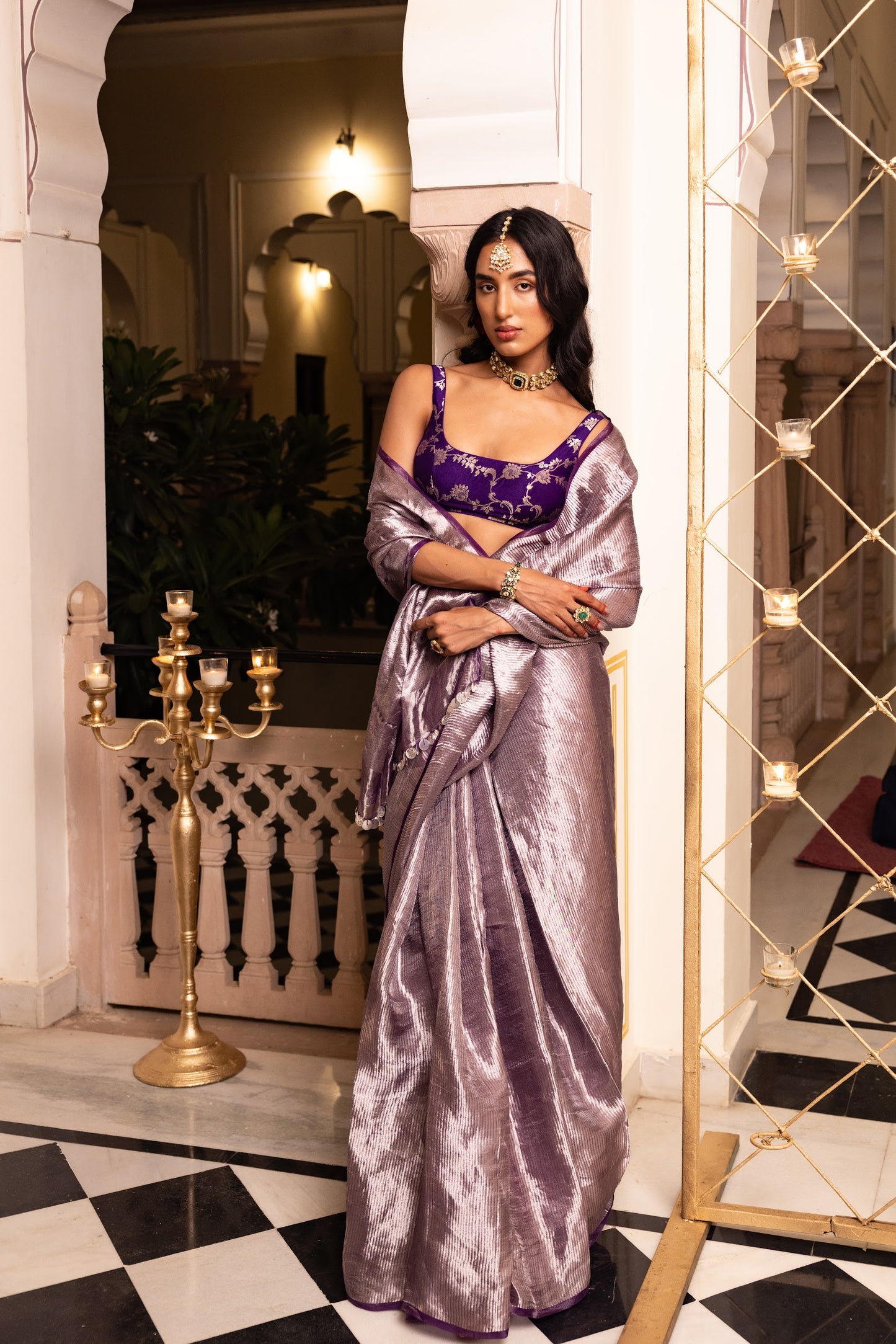 Tissue Saree