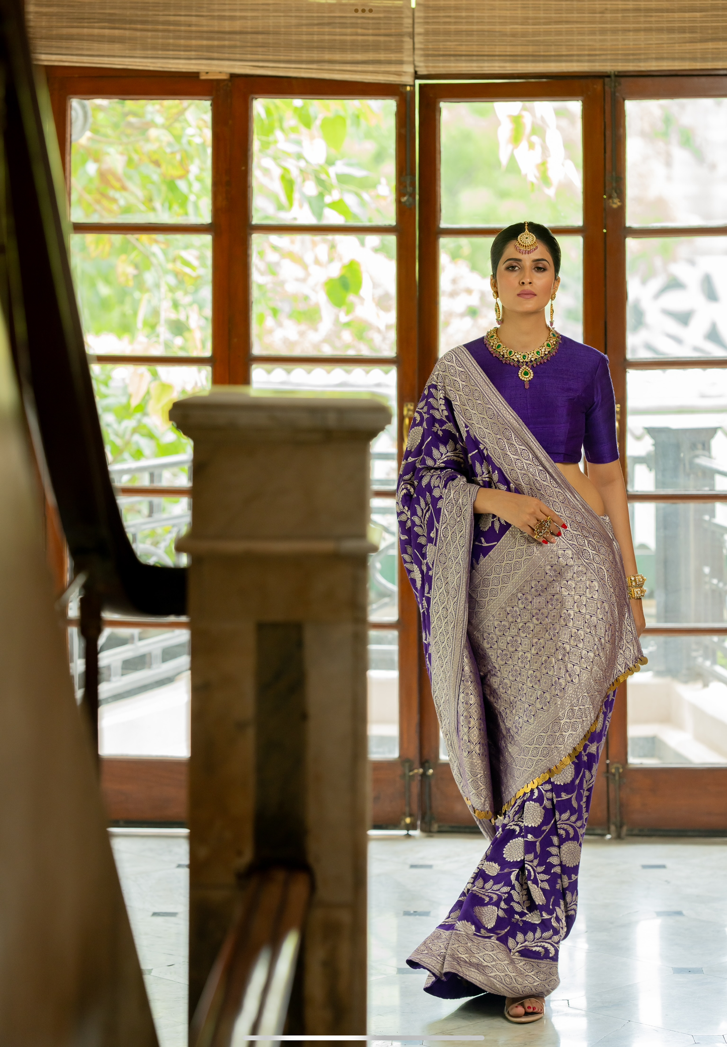 Leela Banarasi Saree - Anjanase