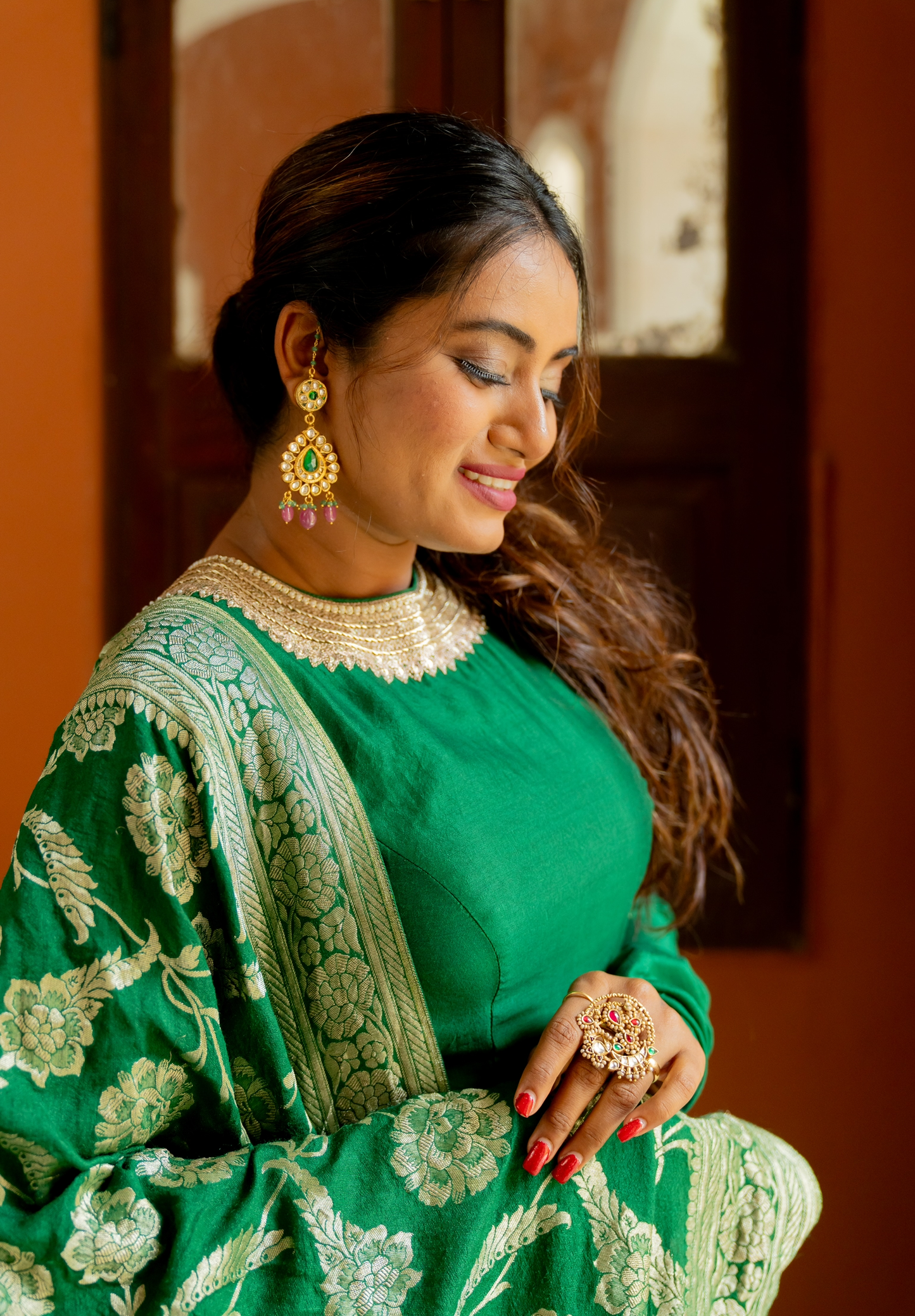 Jhanvi Anarkali Set - Anjanase