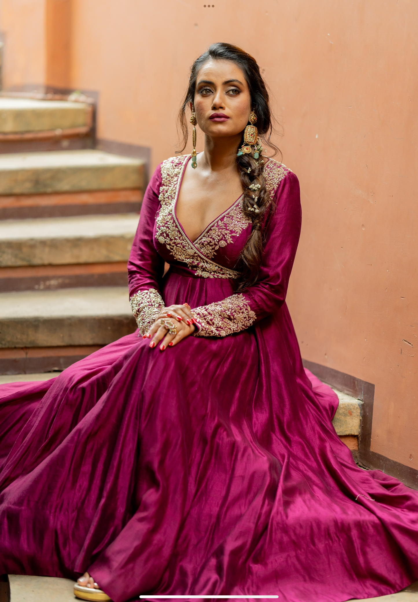 Salima Angarkha Set - Anjanase
