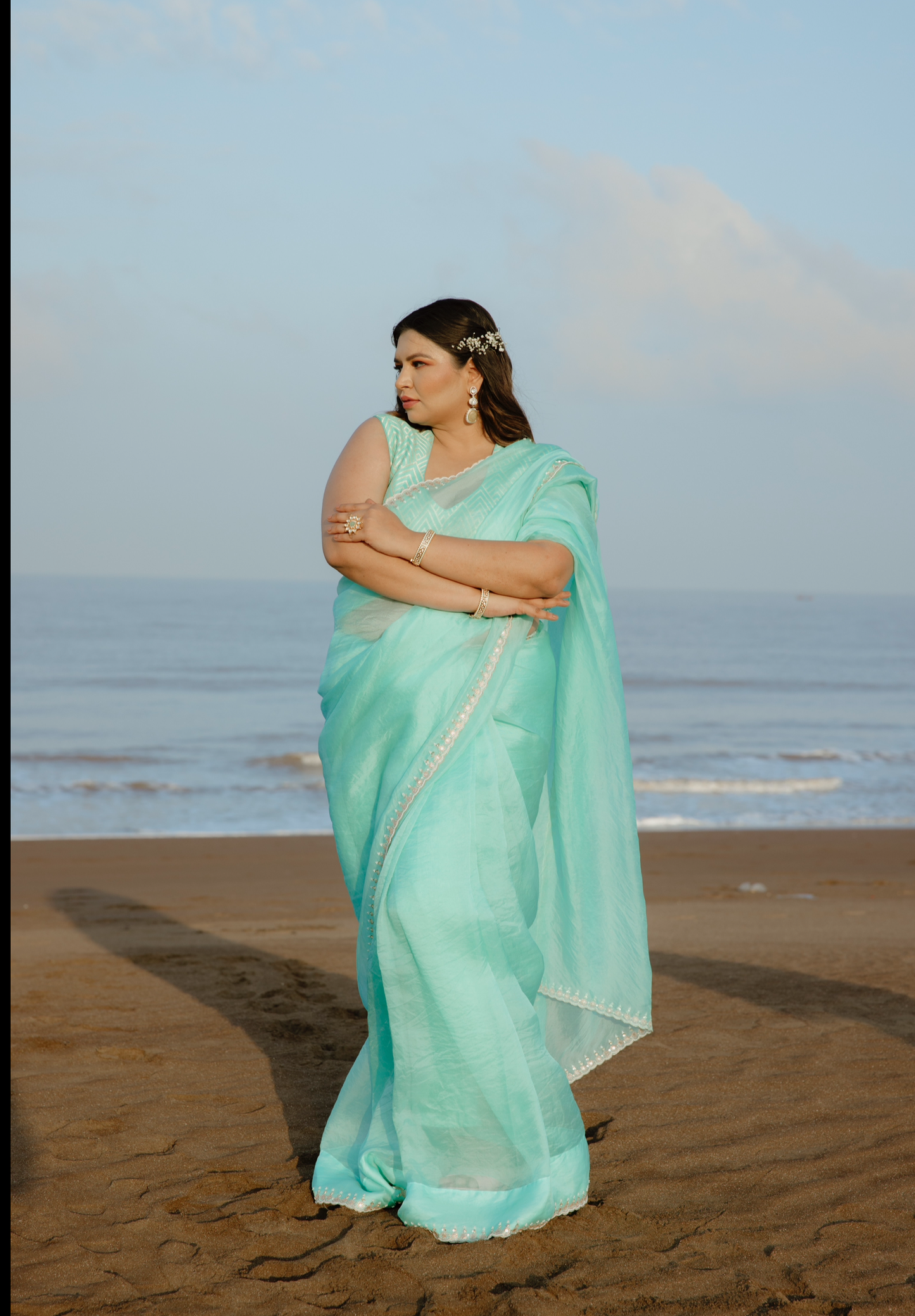 Mili Saree - Anjanase