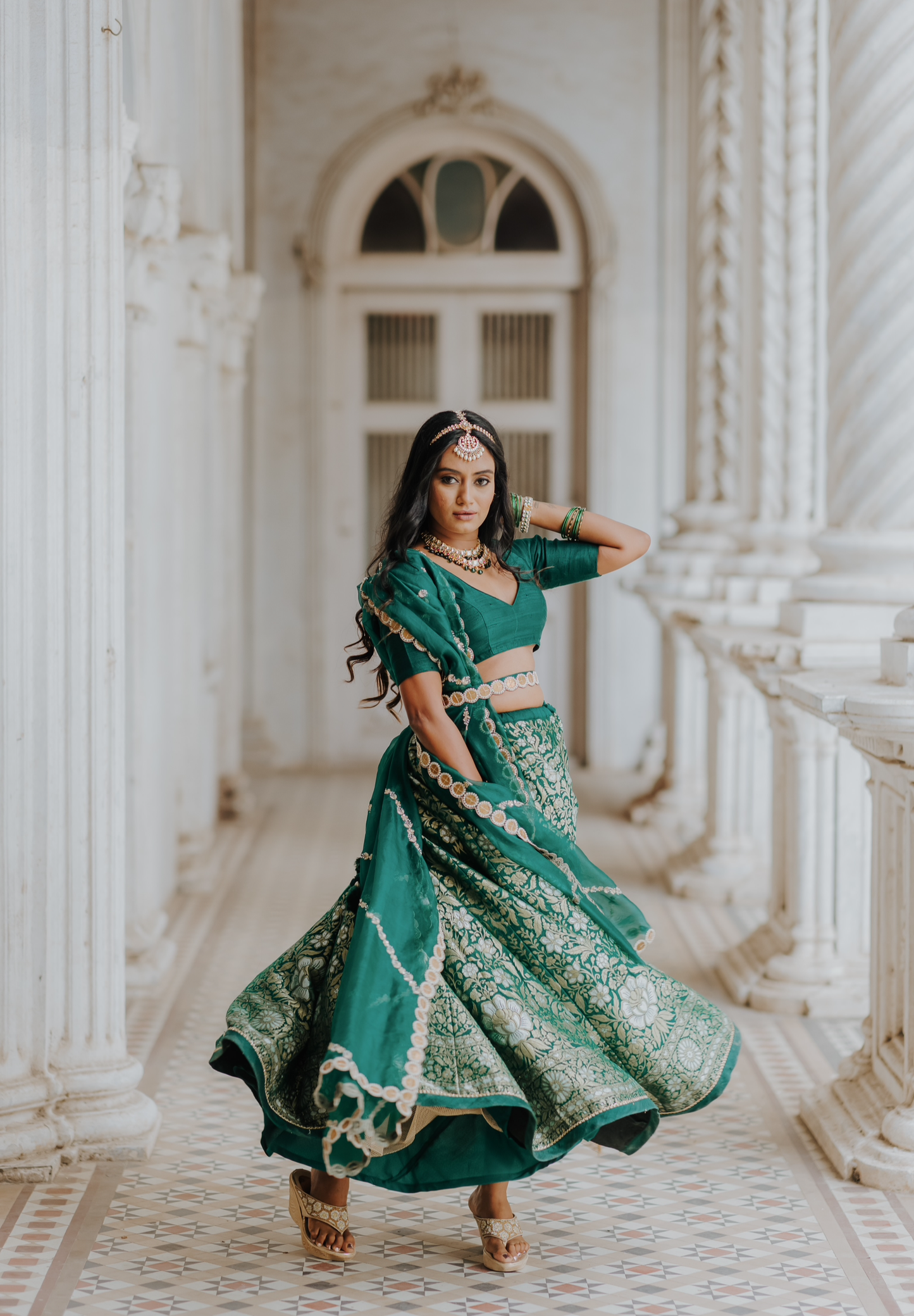 Sajni Lehenga Set - Anjanase