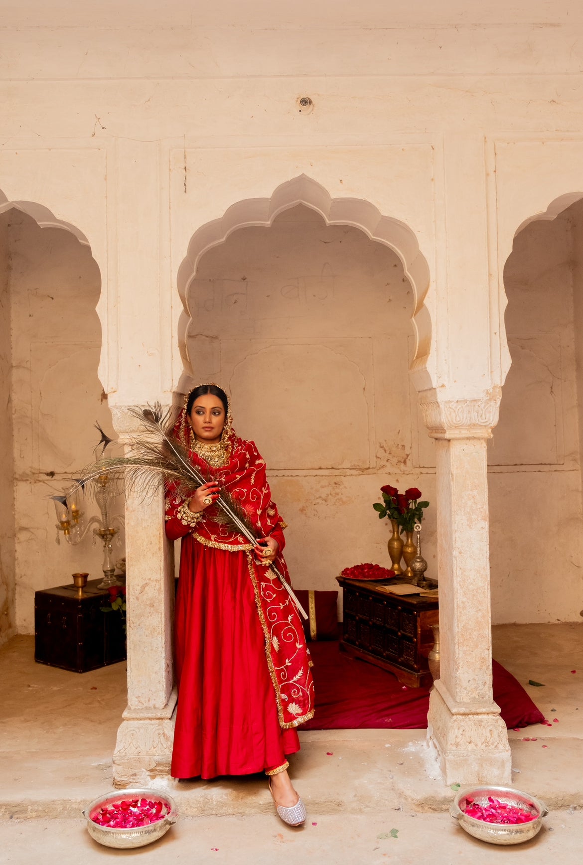 Veena Anarkali Set