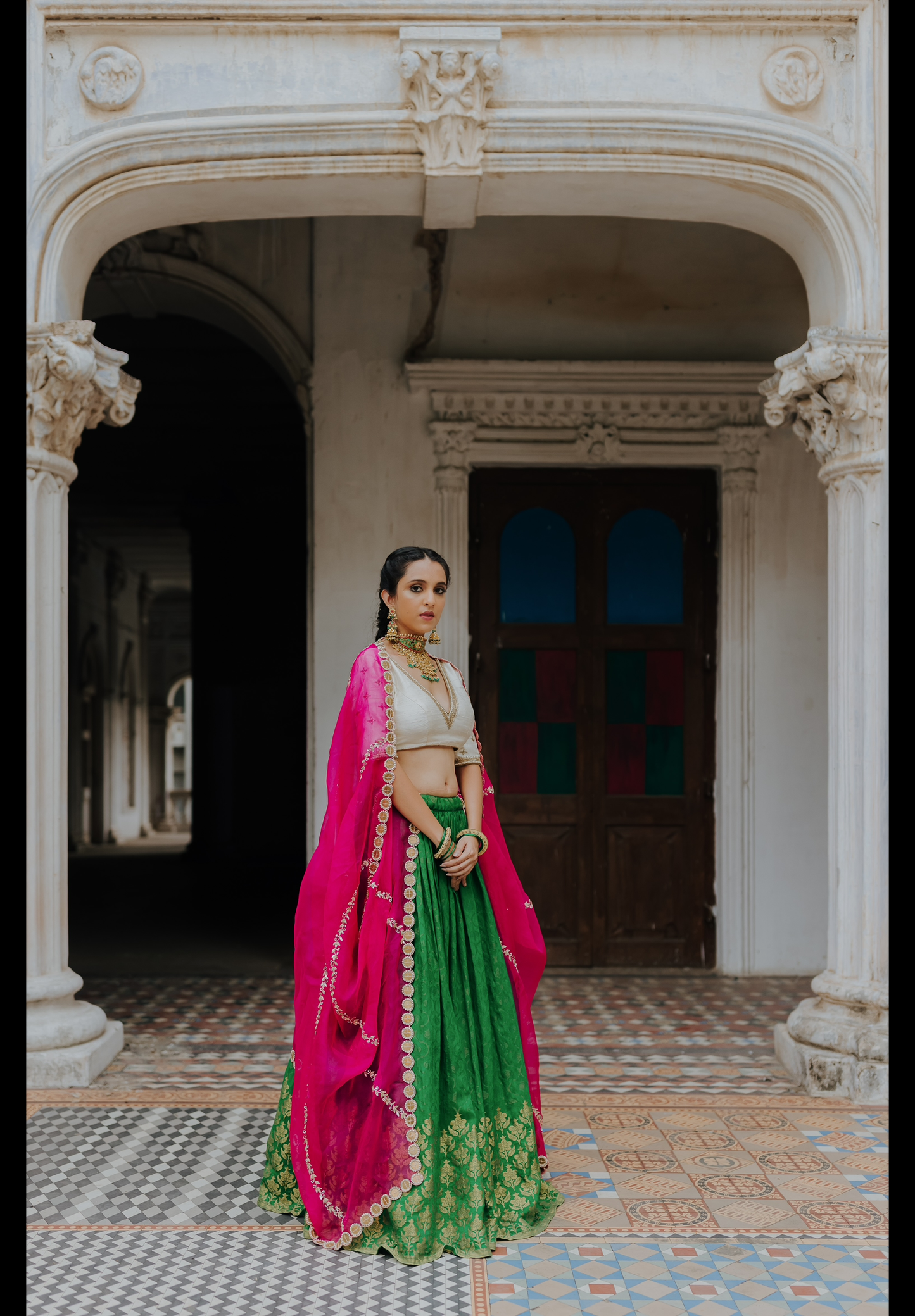 Saloni Lehenga Set - Anjanase