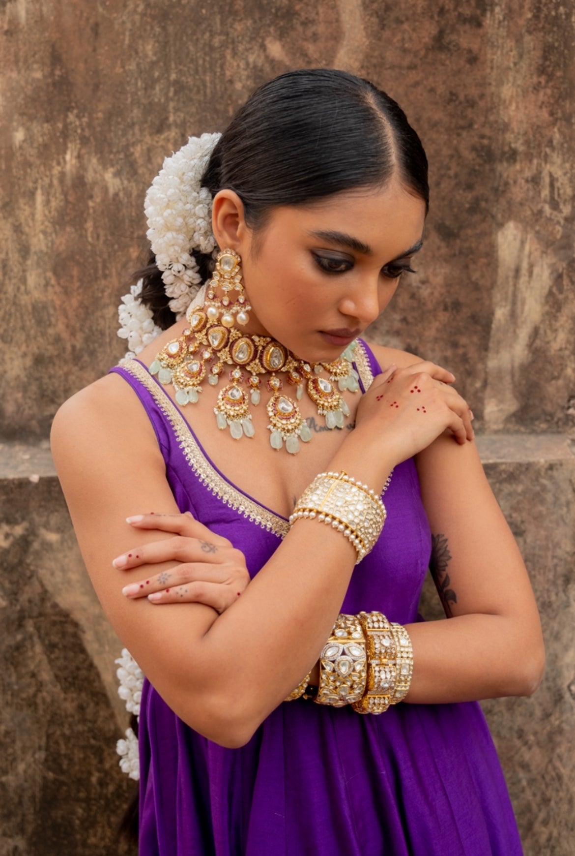 Sumukhi Anarkali Set