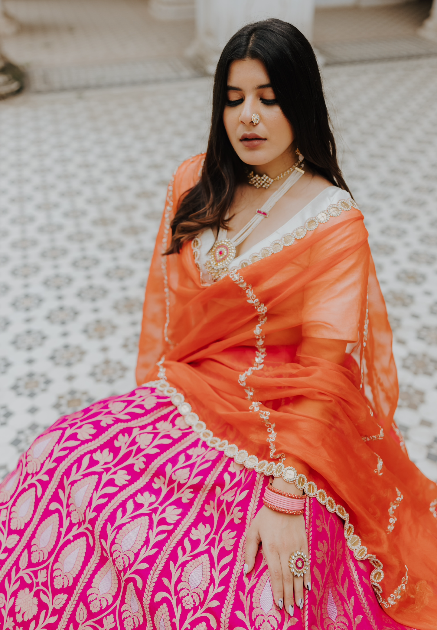 Simran Lehenga Set - Anjanase