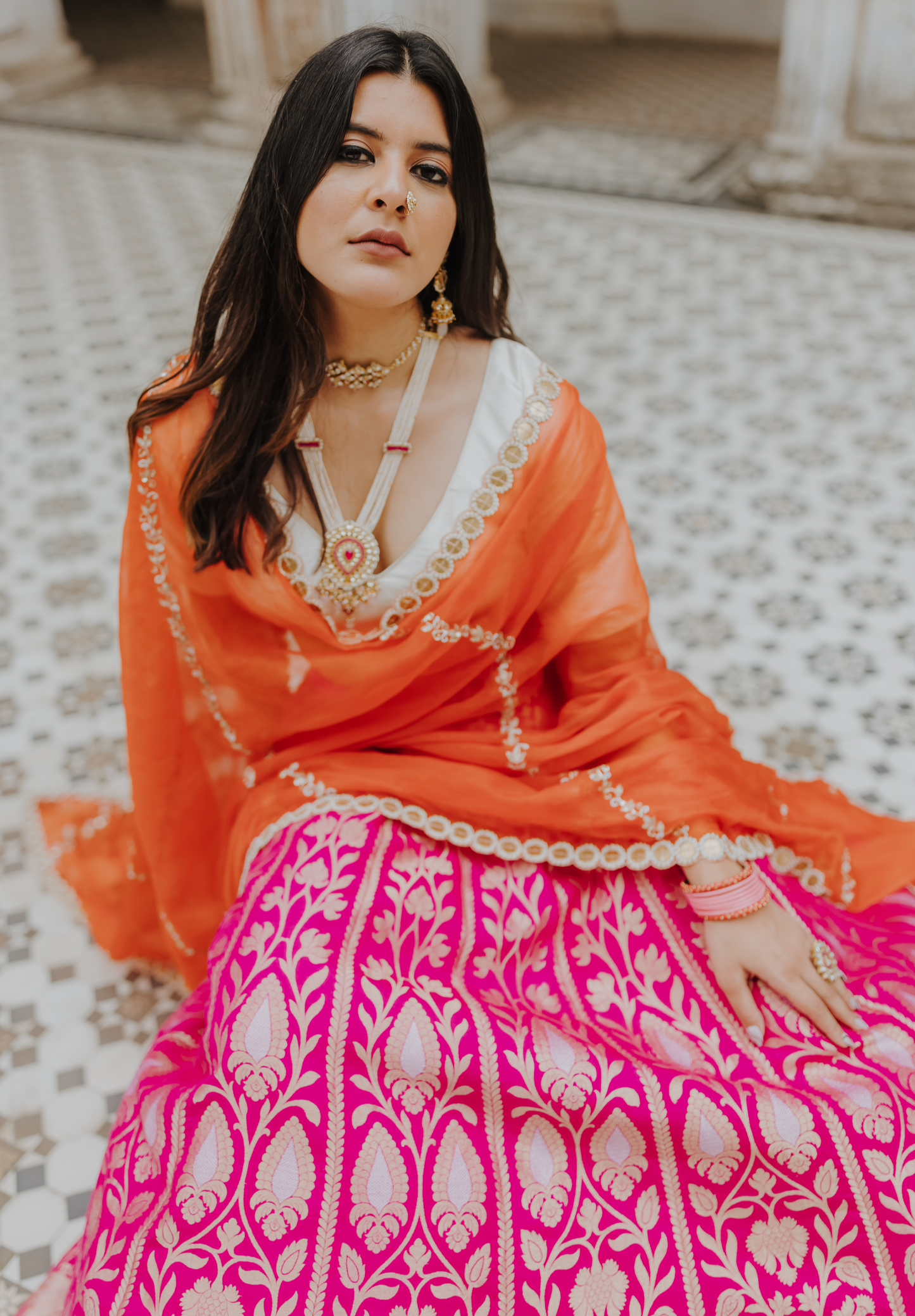 Simran Lehenga Set - Anjanase