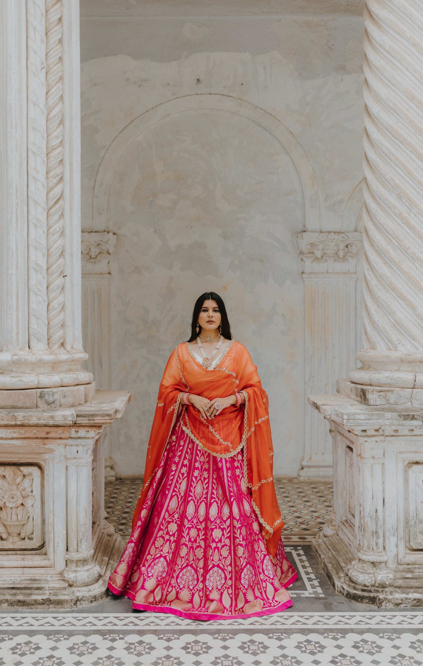 Simran Lehenga Set - Anjanase