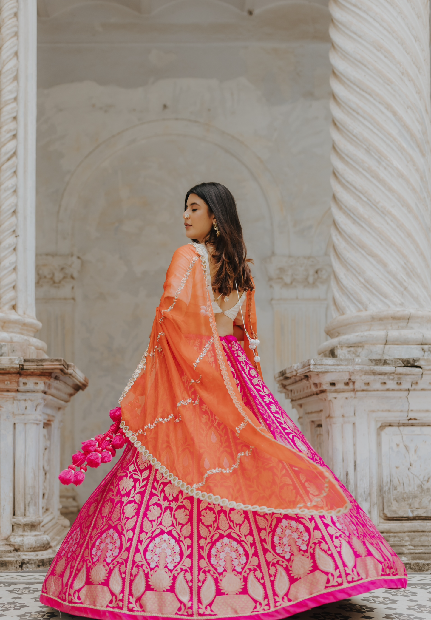 Simran Lehenga Set - Anjanase
