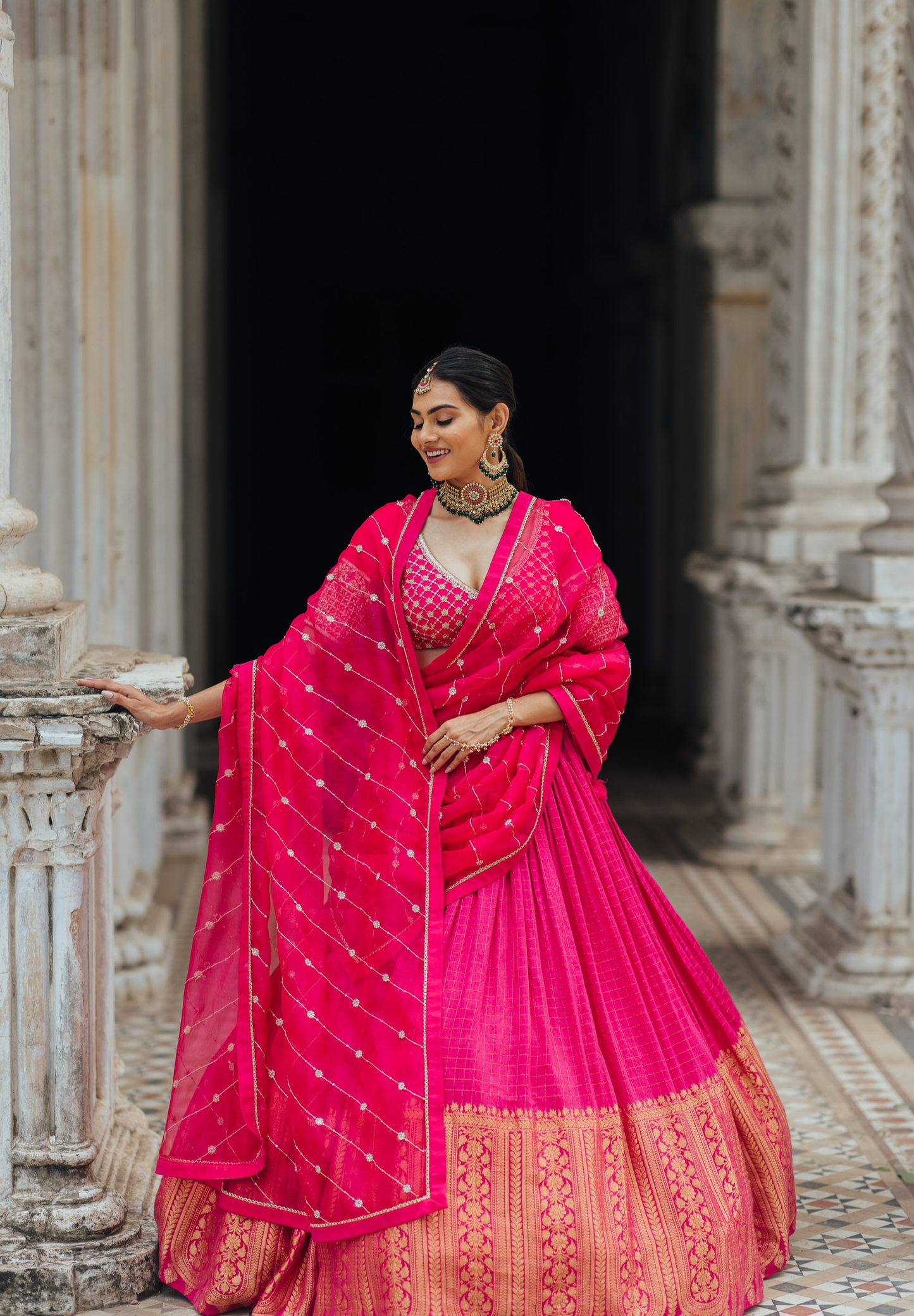 Venisha Lehenga Set - Anjanase