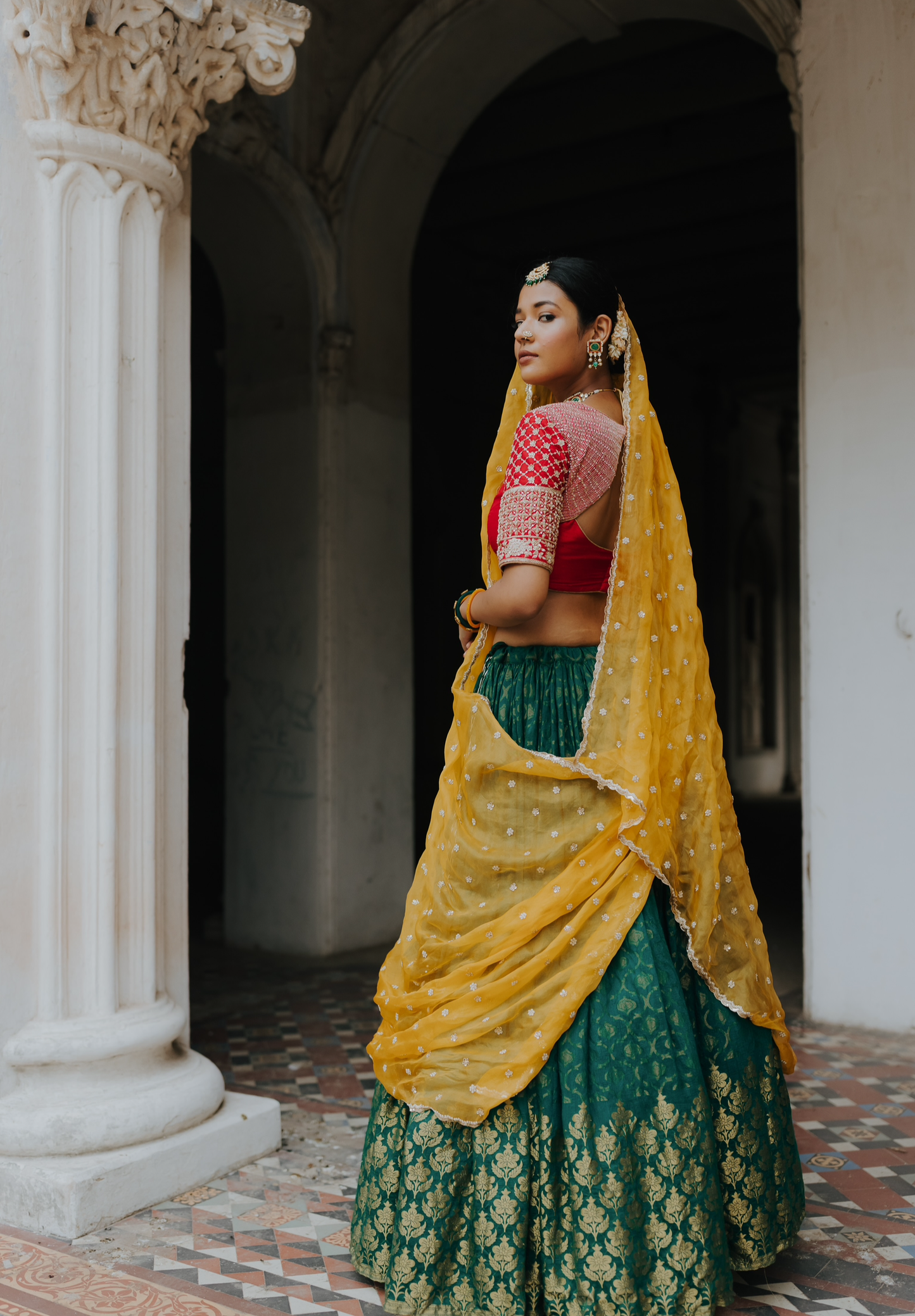 Zeeba Lehenga Set - Anjanase