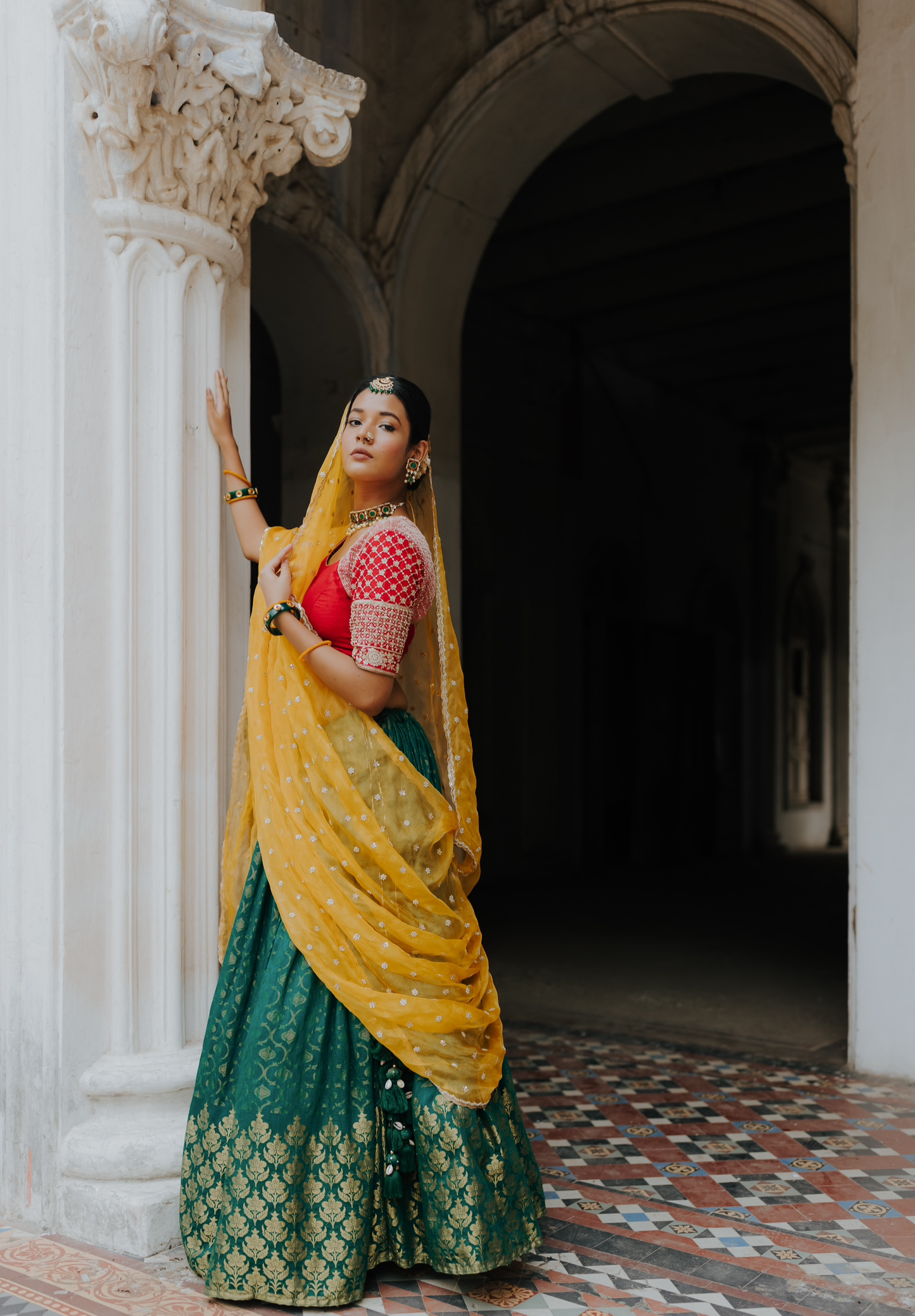 Zeeba Lehenga Set - Anjanase