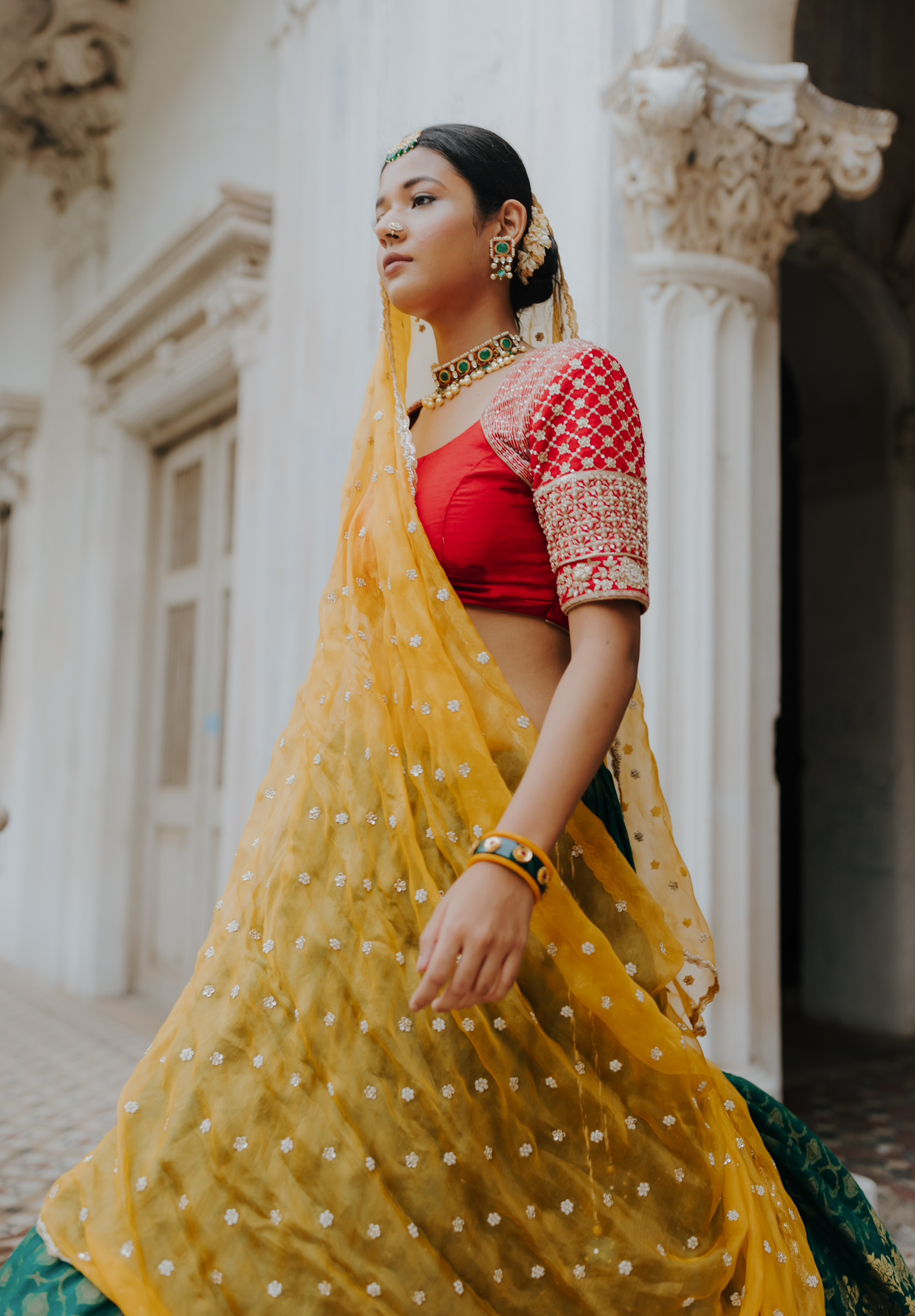 Zeeba Lehenga Set - Anjanase