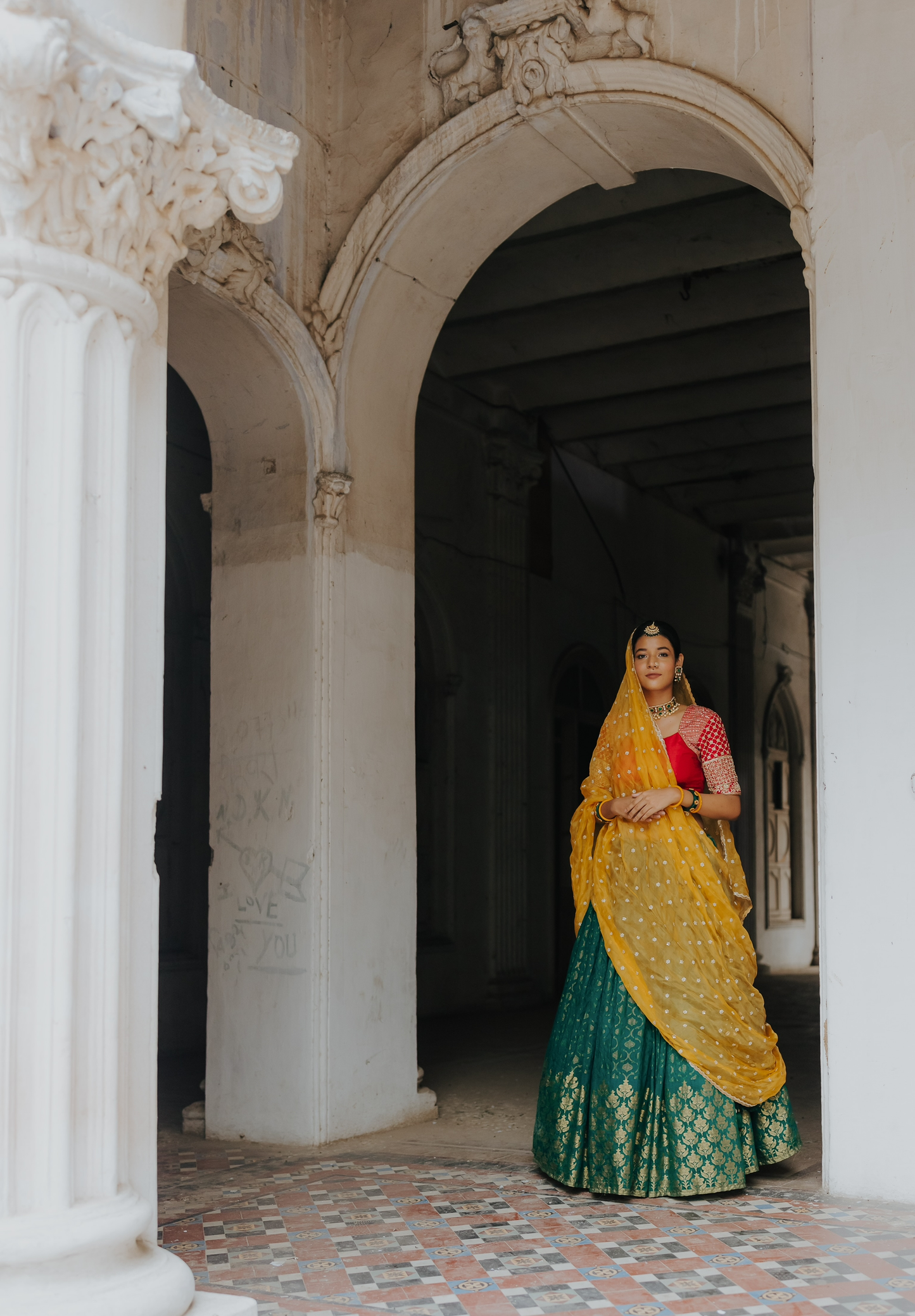 Zeeba Lehenga Set - Anjanase