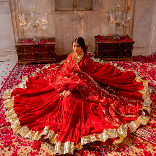Navratri Chitralekha lehenega set