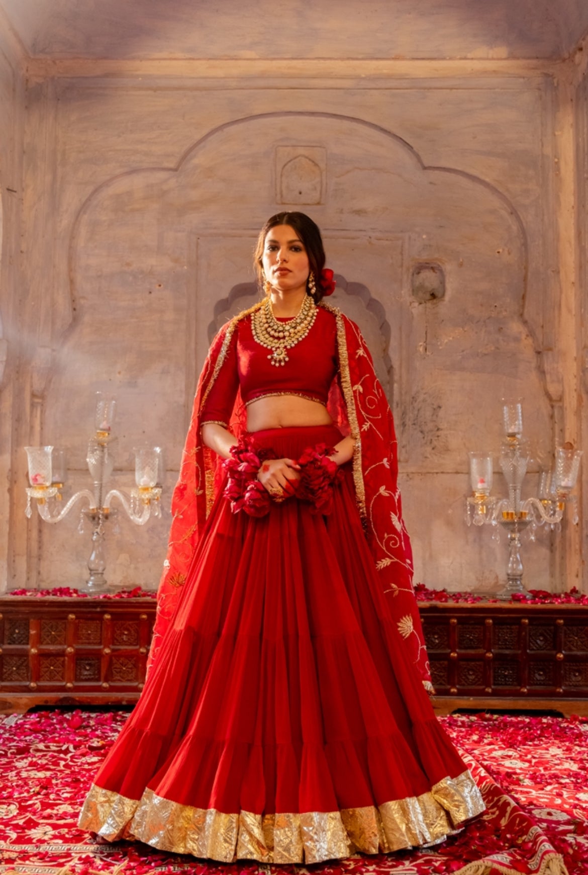 Navratri Chitralekha lehenega set