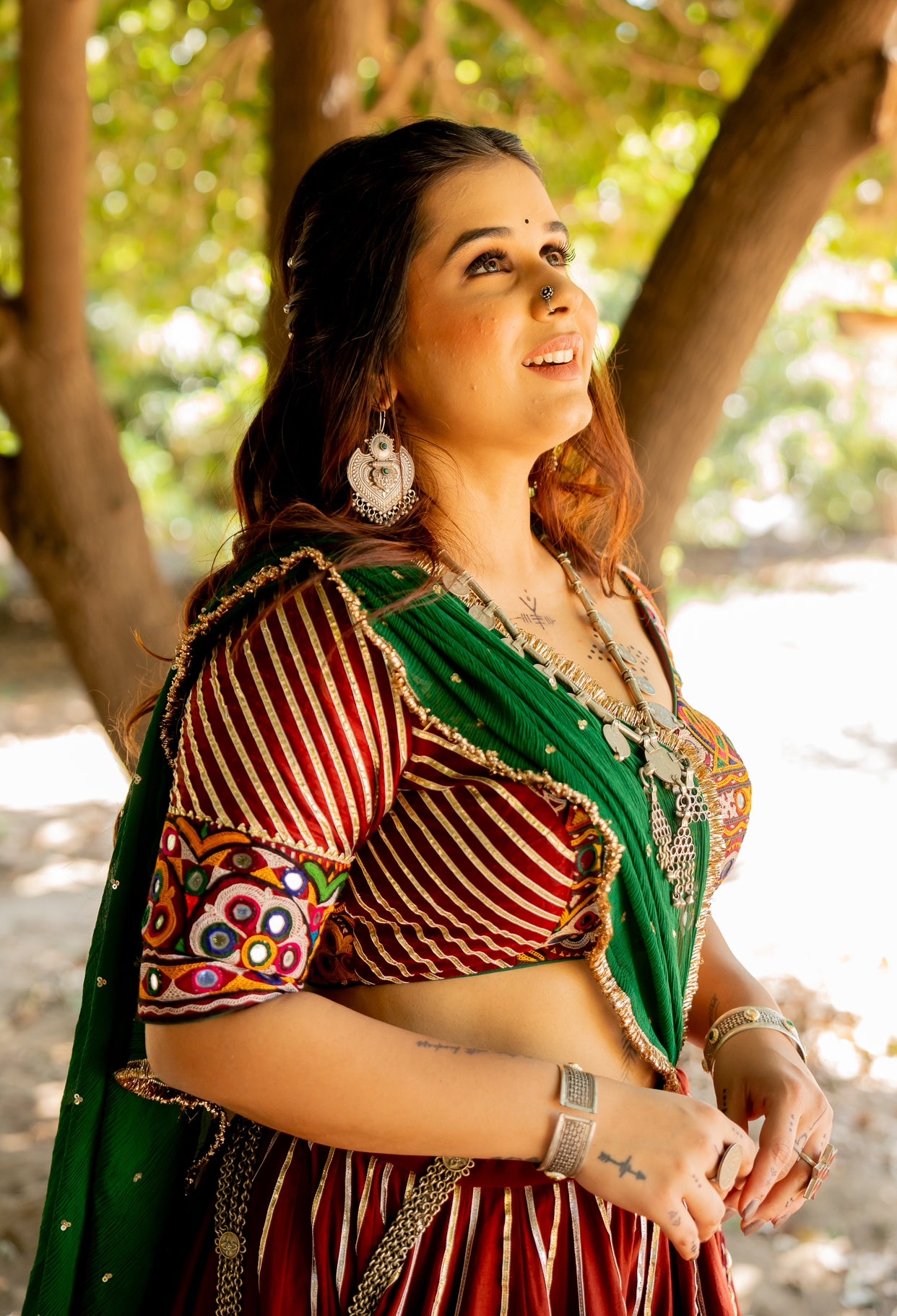 Rhythm Maroon Blouse