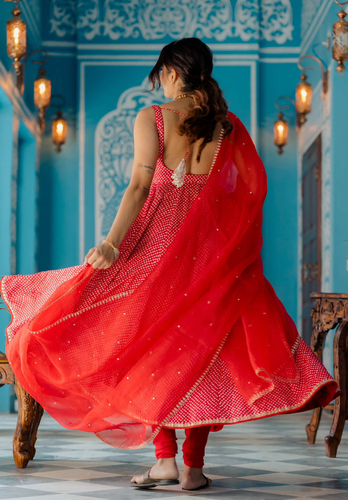 Lalima Anarkali Set - Anjanase