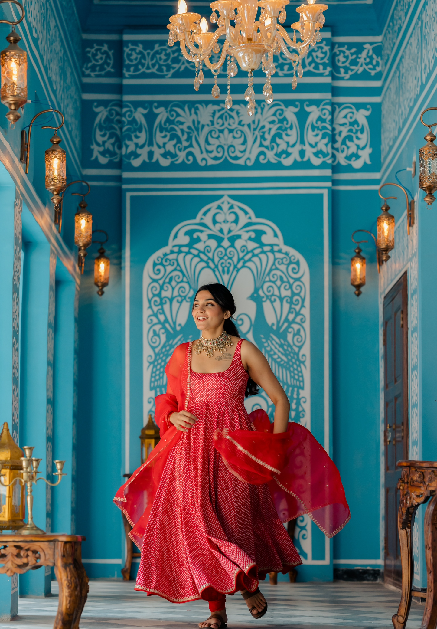 Lalima Anarkali Set - Anjanase