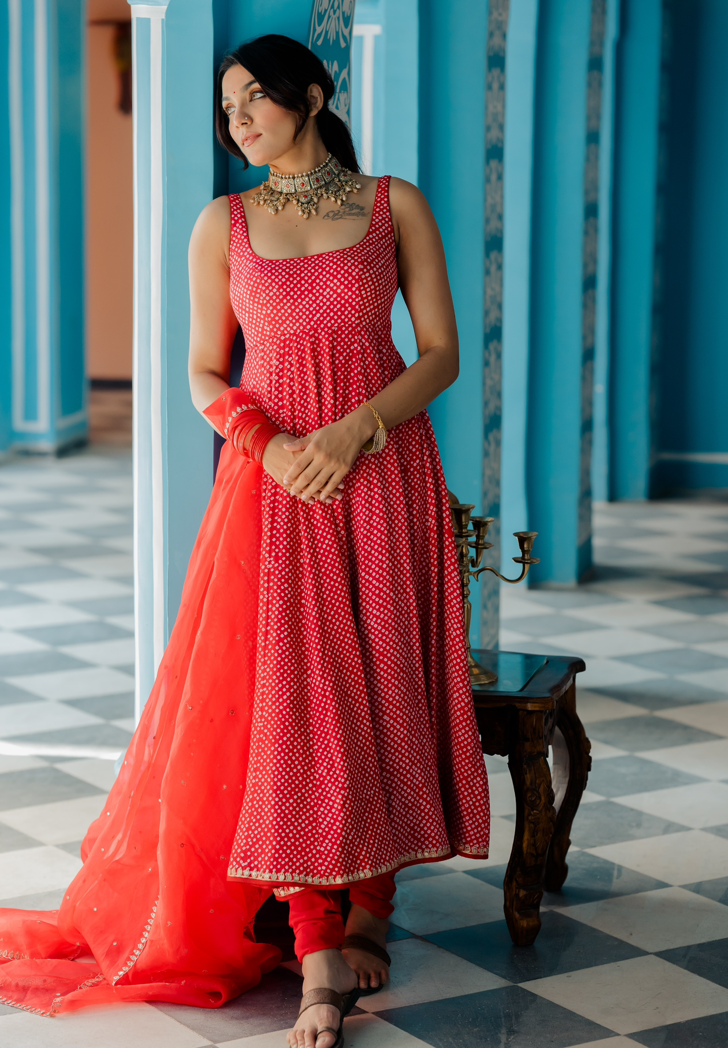 Lalima Anarkali Set - Anjanase