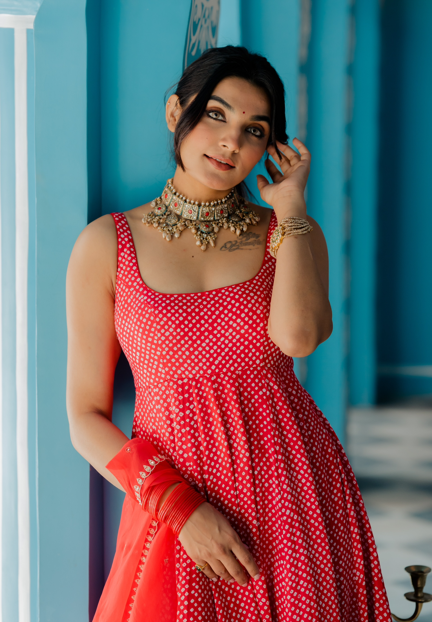 Lalima Anarkali Set - Anjanase