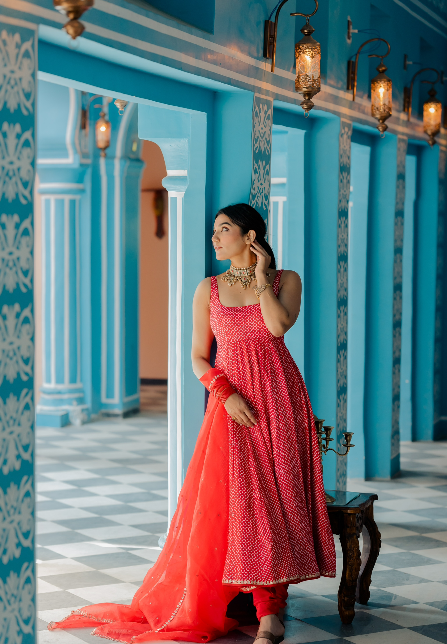 Lalima Anarkali Set - Anjanase