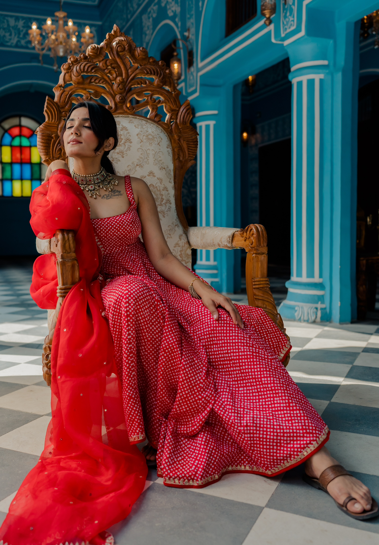 Lalima Anarkali Set - Anjanase