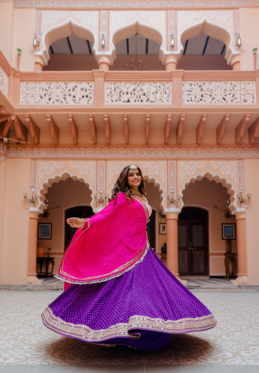 Sukhi Lehenga - Anjanase