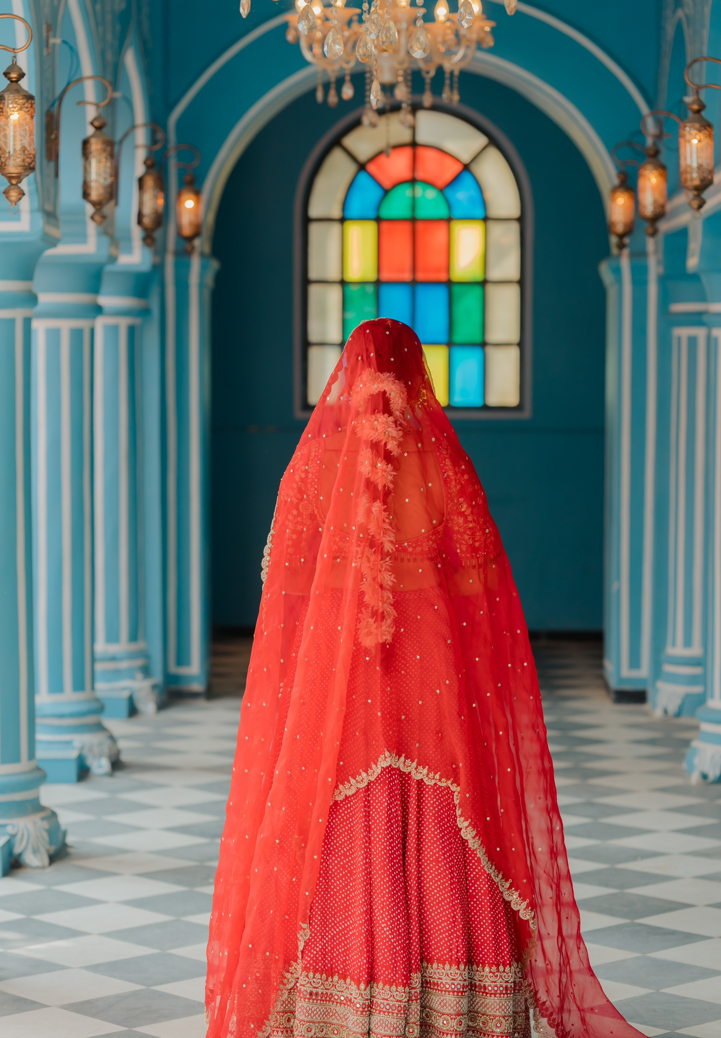 Lali lehenga set - Anjanase