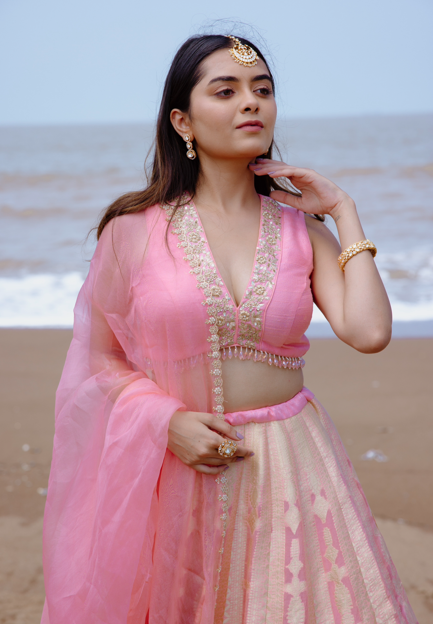 Rosette Dupatta