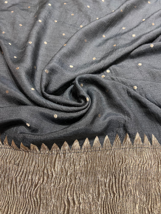 Black munga dupatta