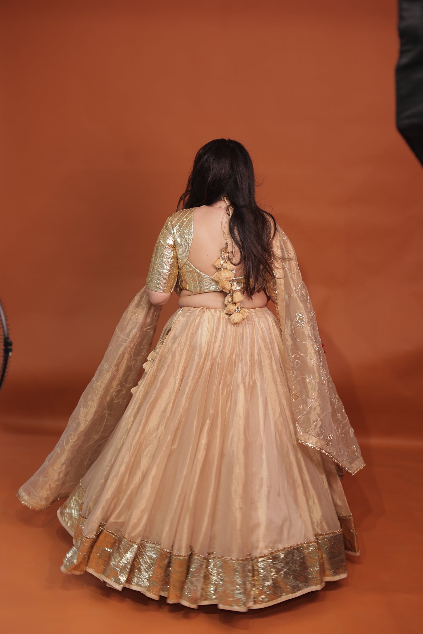 Golden Lehenga Set