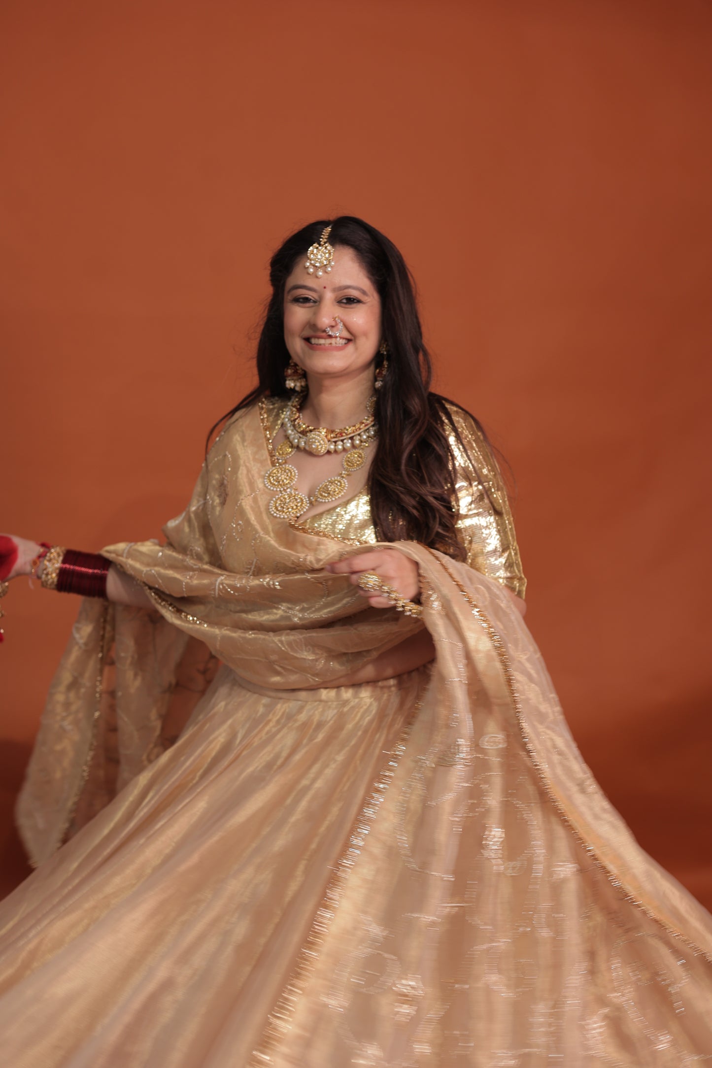 Golden Lehenga Set
