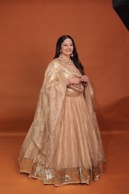 Golden Lehenga Set