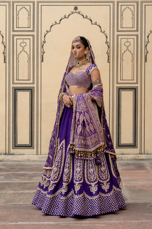 Gayatri Lehenga Set - Anjanase