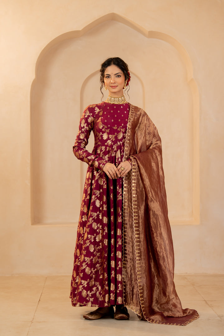 Durva Anarkali Set
